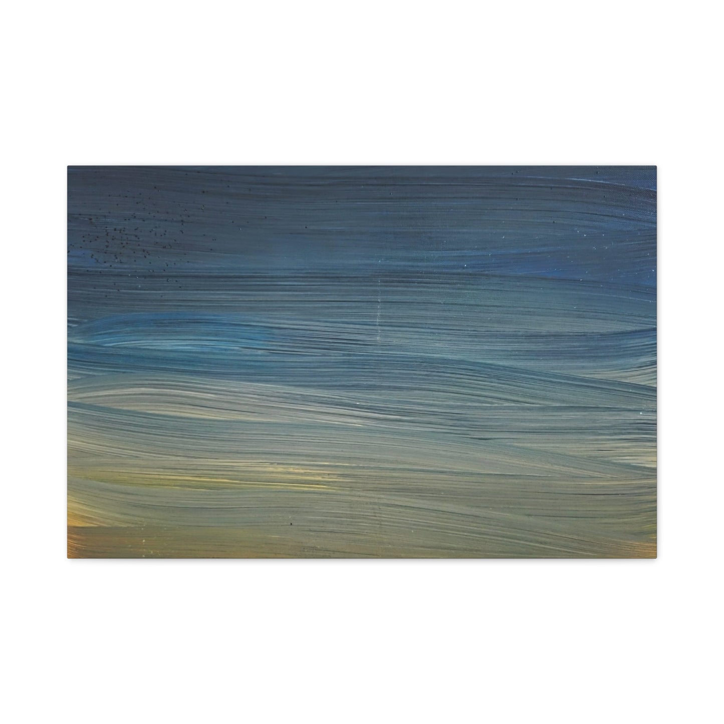 Abstract Coastal Sunset Canvas Print — Matte Stretched Wall Art