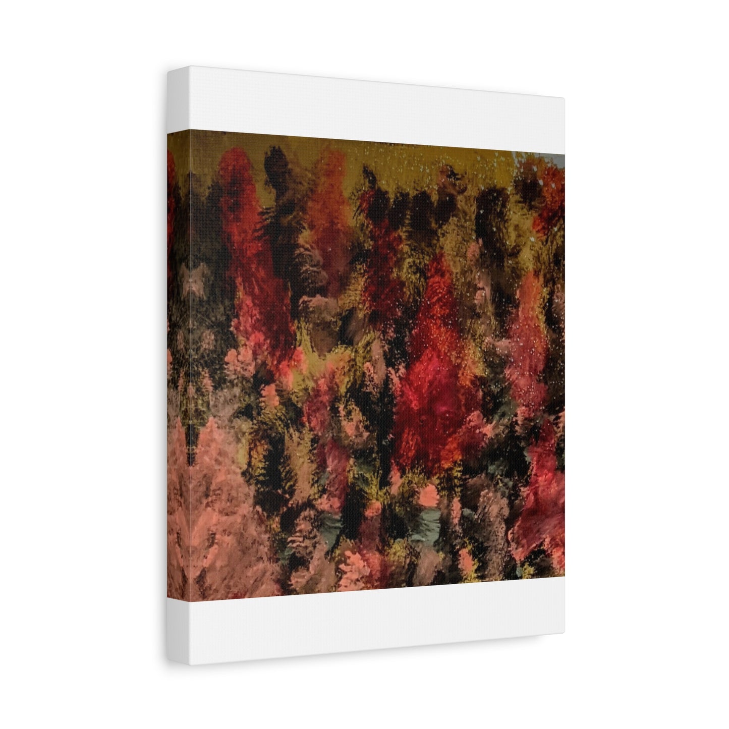 Autumn Forest Abstract Canvas