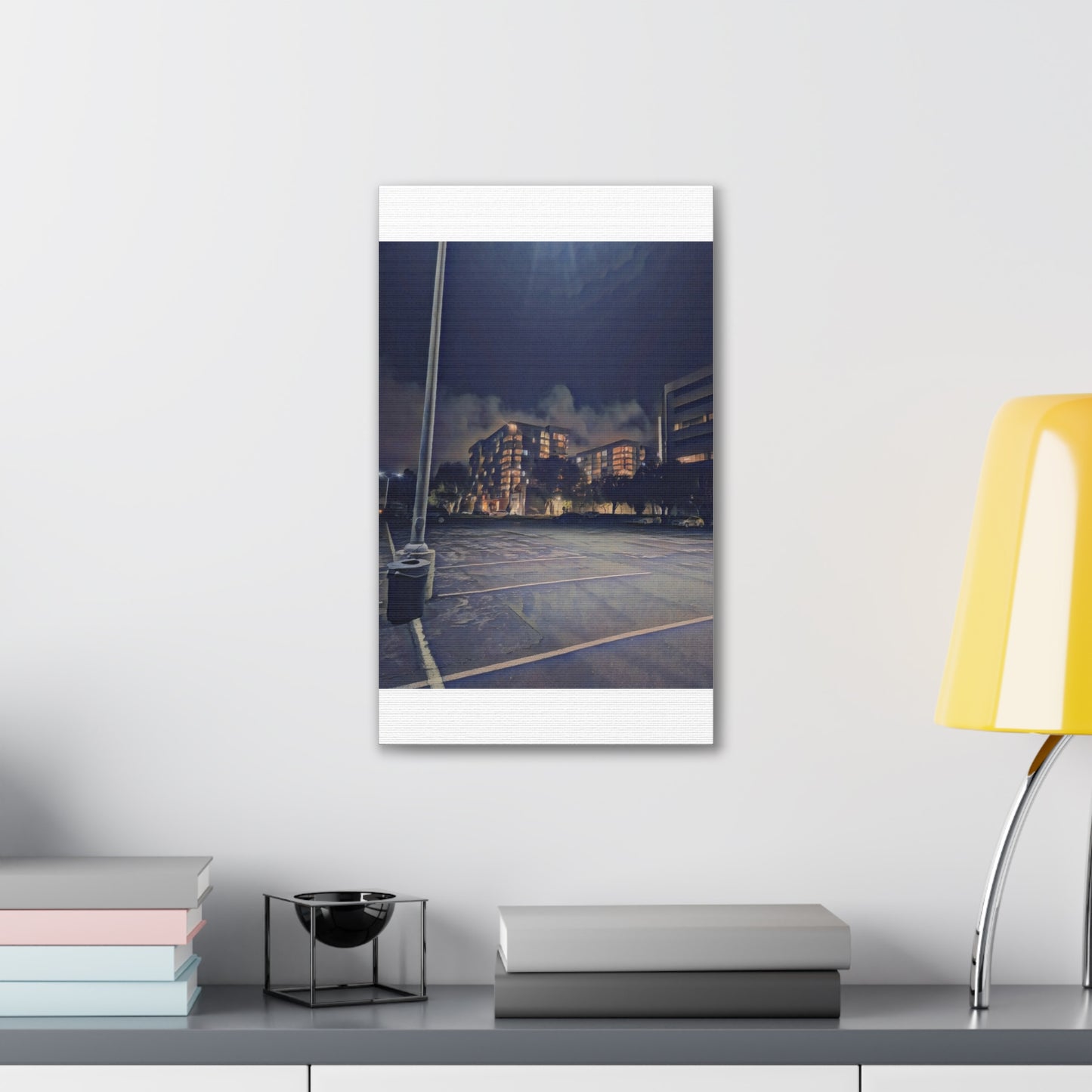 Canvas Art Print - Urban Nightscape Wall Décor