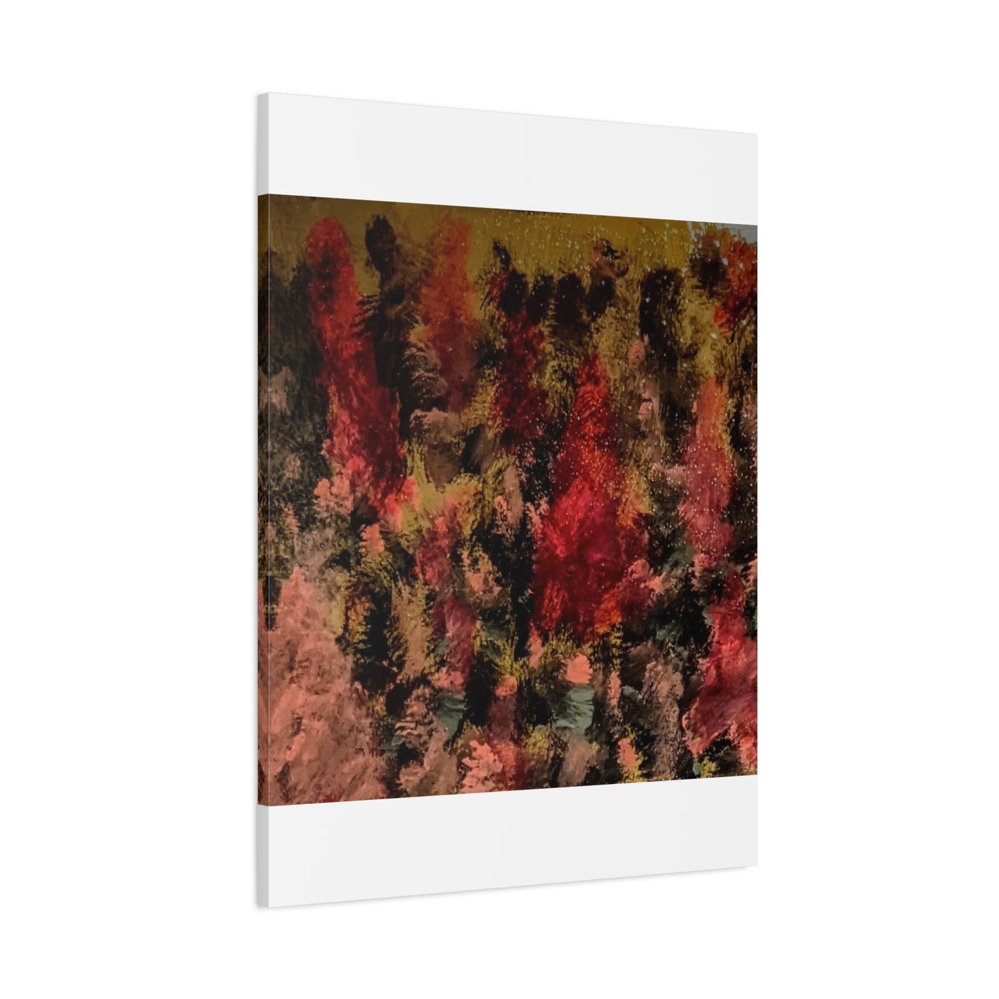 Autumn Forest Abstract Canvas