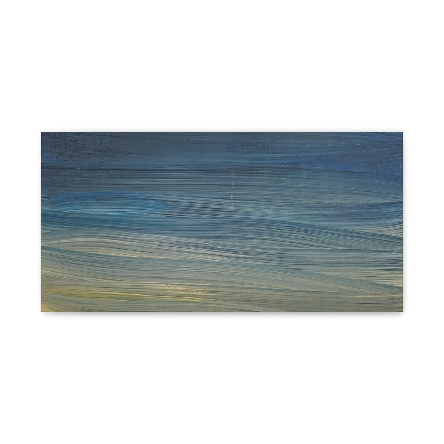 Abstract Coastal Sunset Canvas Print — Matte Stretched Wall Art