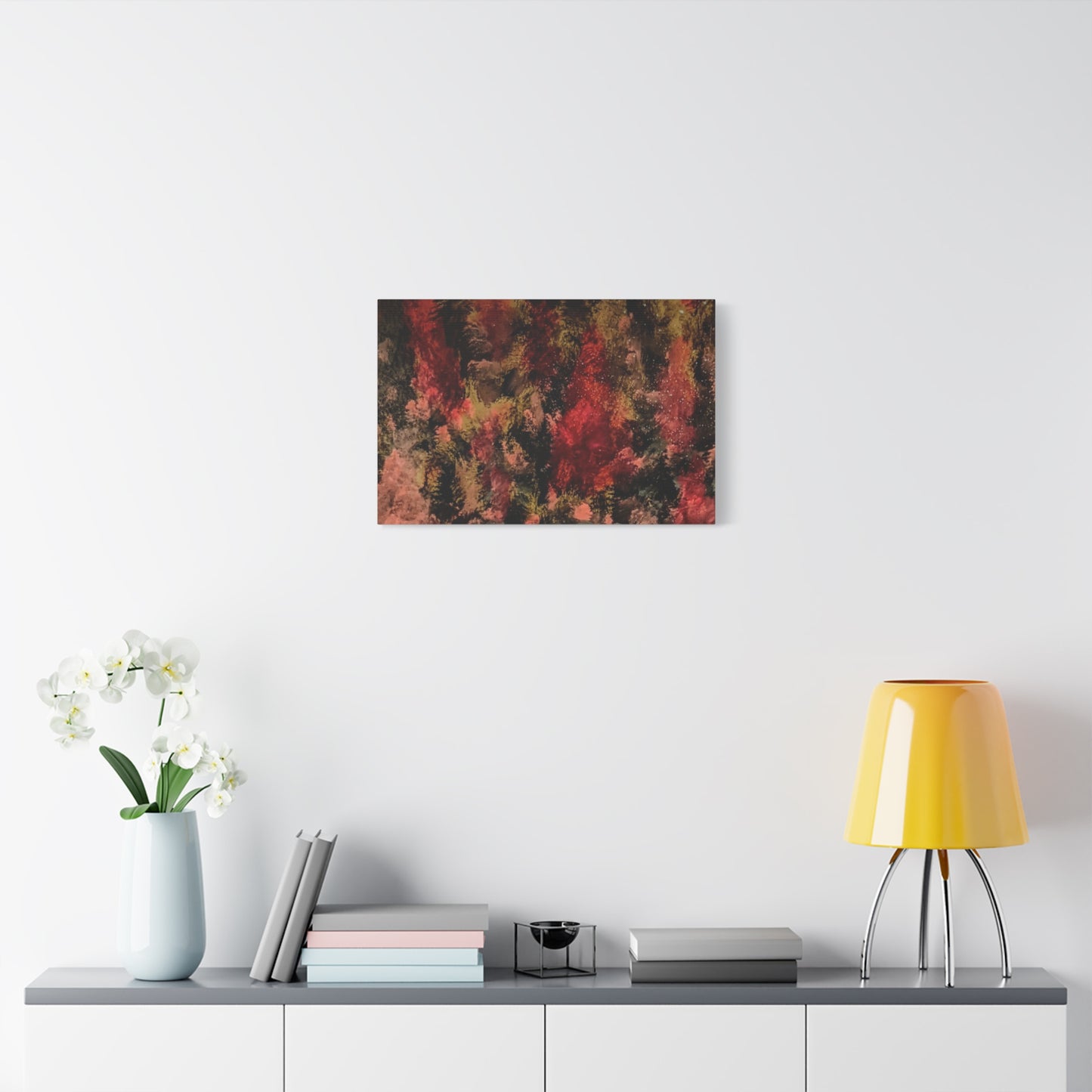 Autumn Forest Abstract Canvas