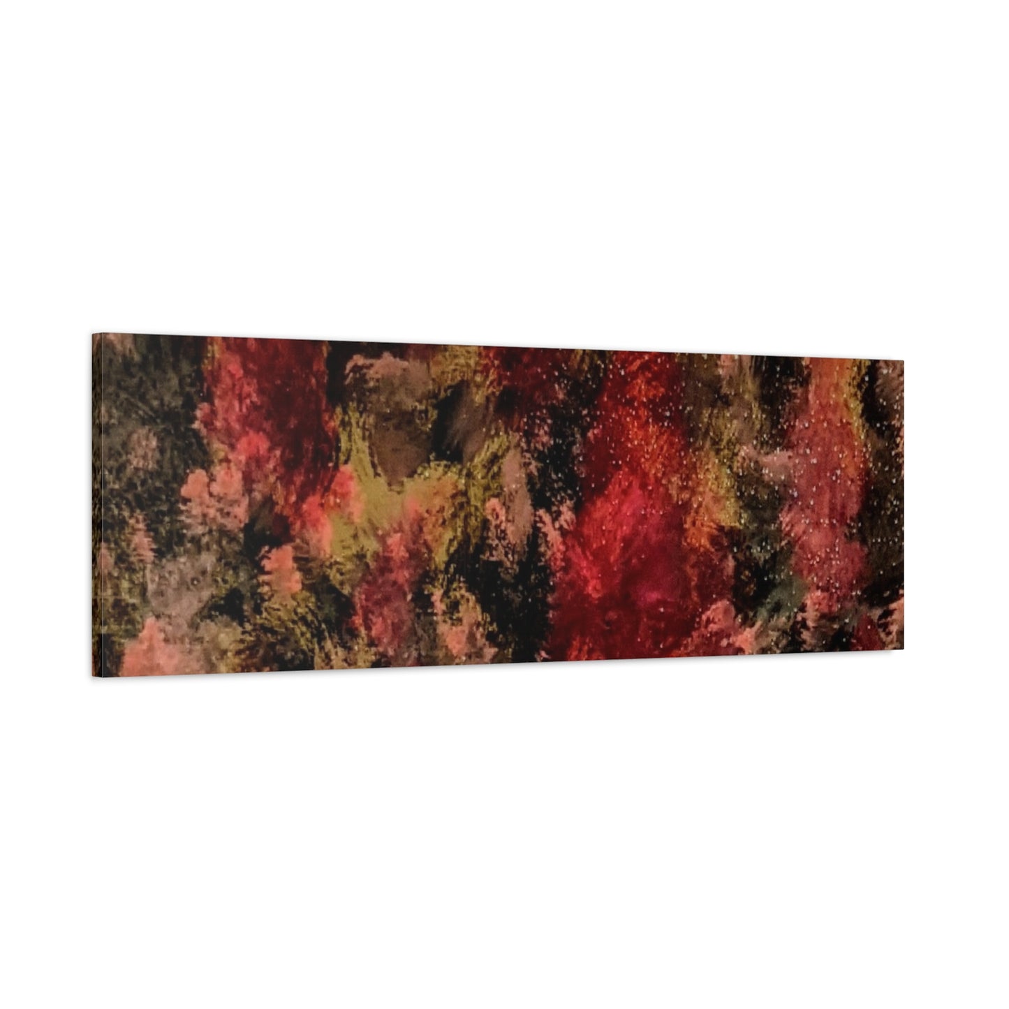 Autumn Forest Abstract Canvas