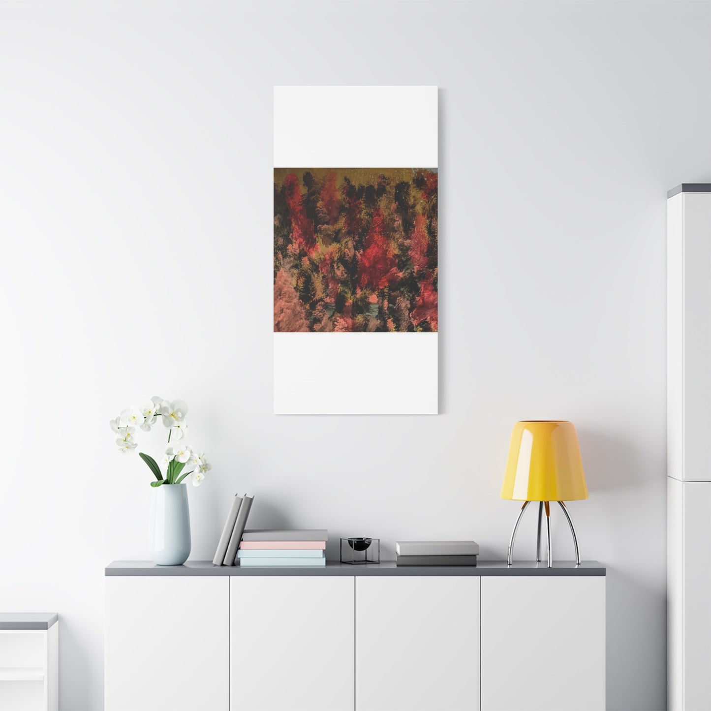 Autumn Forest Abstract Canvas