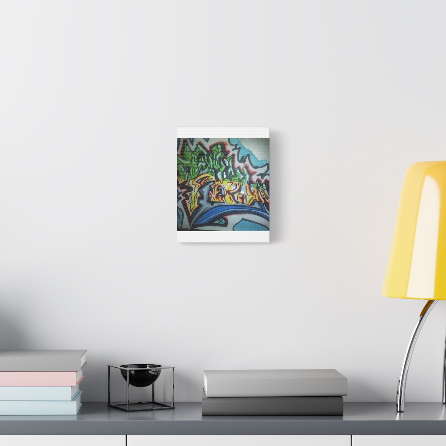Graffiti Street Art Canvas Print — Urban Colorful Wall Decor