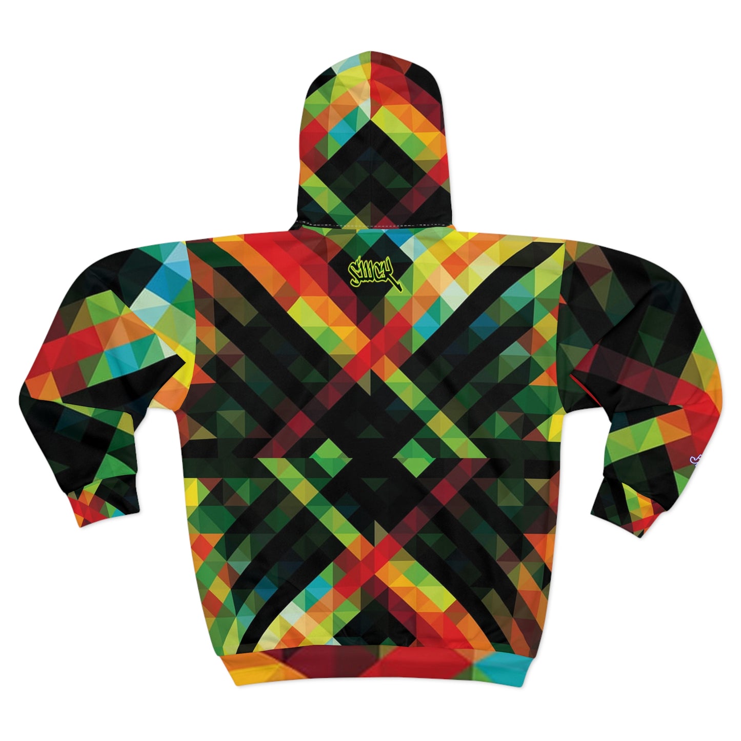 Heavily-kontrasted_AOP_full-zip hoodie