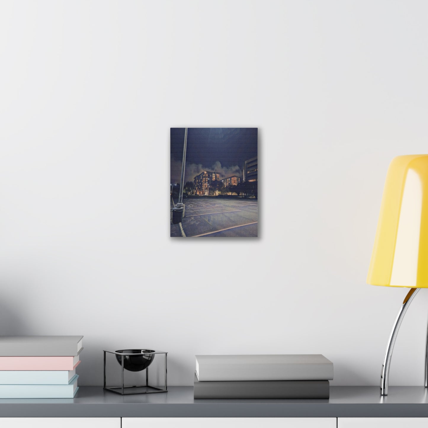 Canvas Art Print - Urban Nightscape Wall Décor