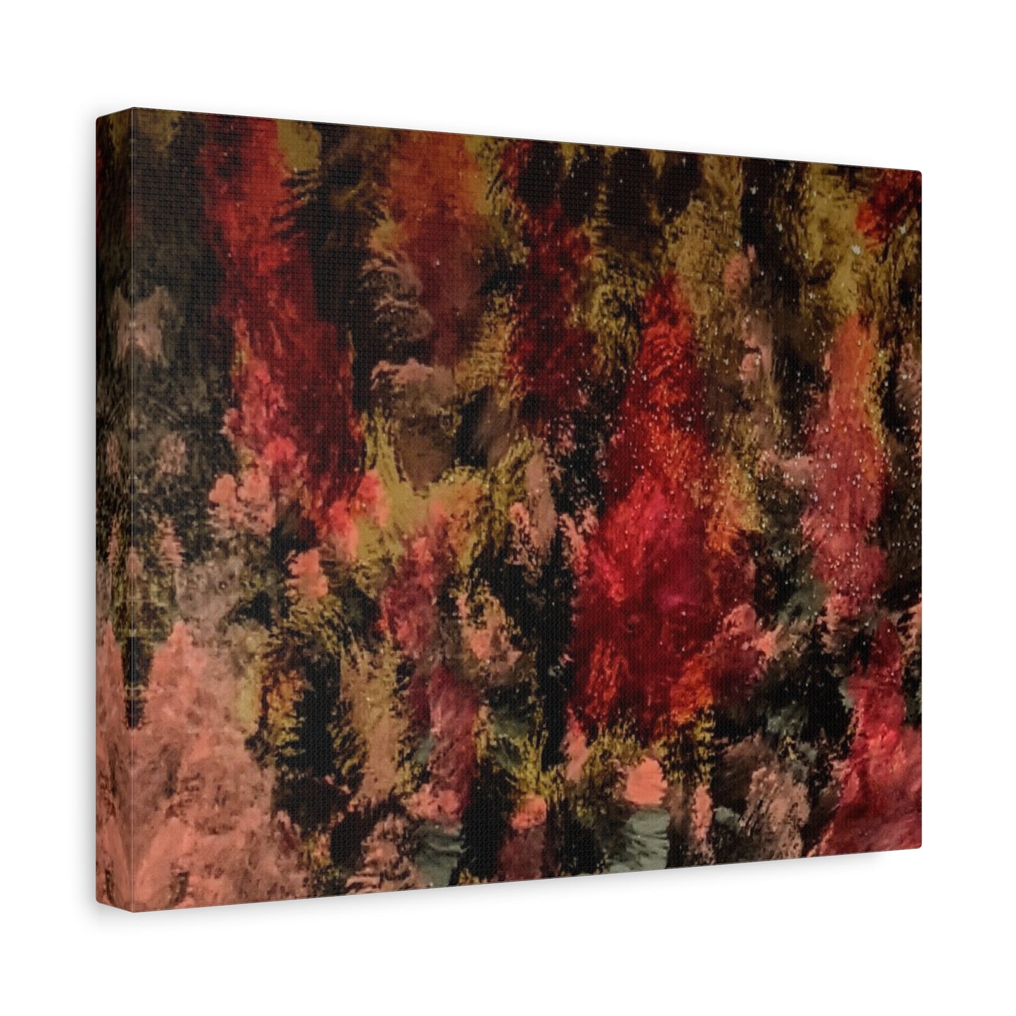 Autumn Forest Abstract Canvas