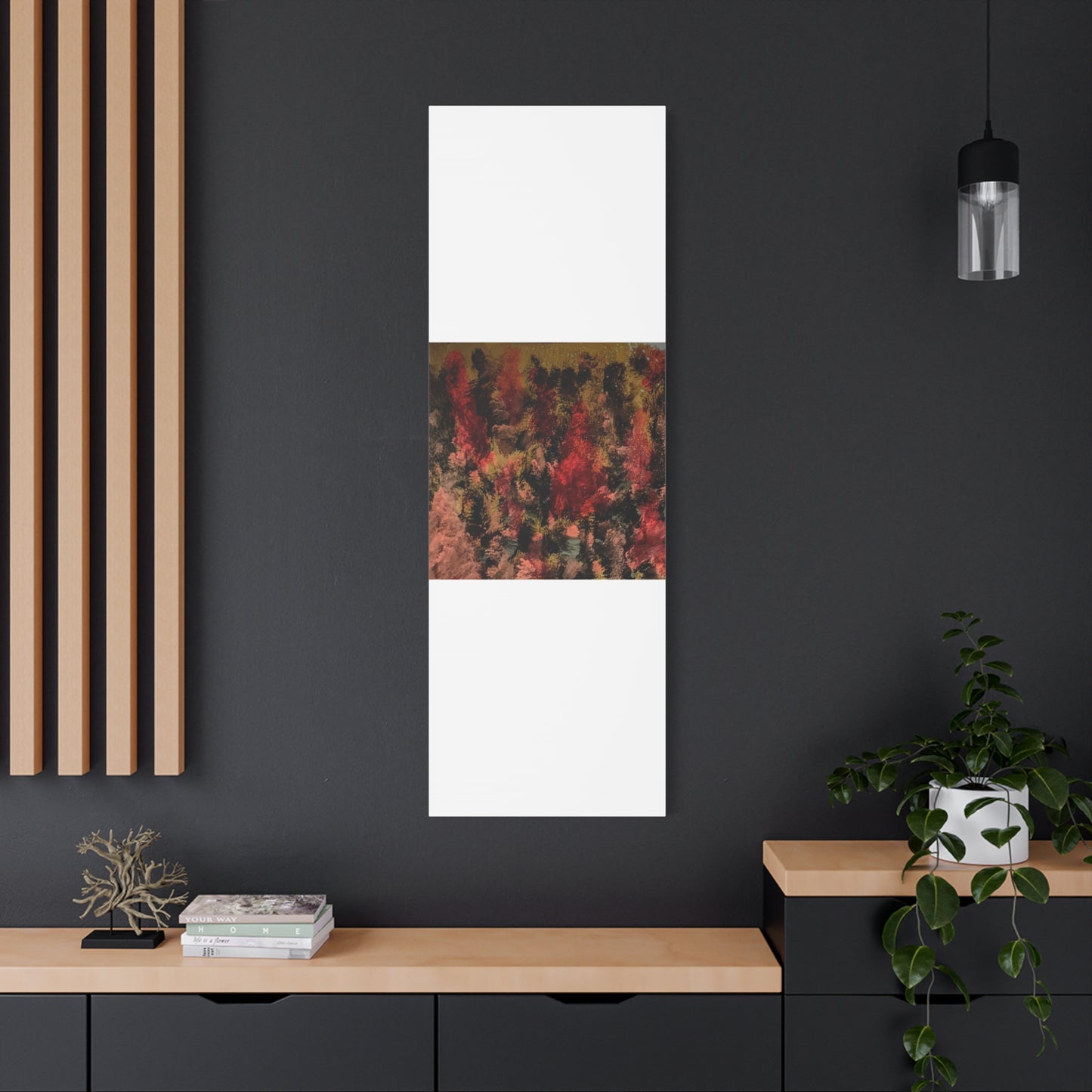 Autumn Forest Abstract Canvas