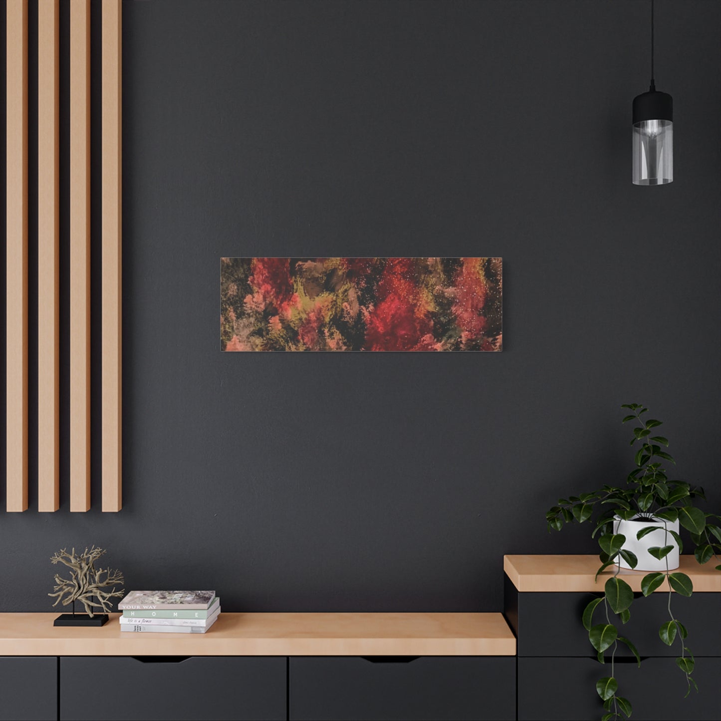 Autumn Forest Abstract Canvas