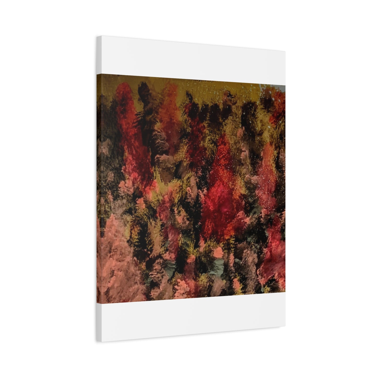 Autumn Forest Abstract Canvas