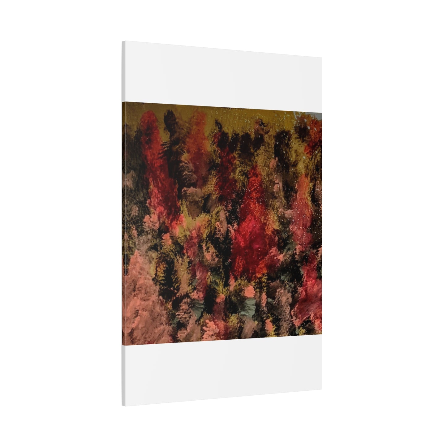 Autumn Forest Abstract Canvas