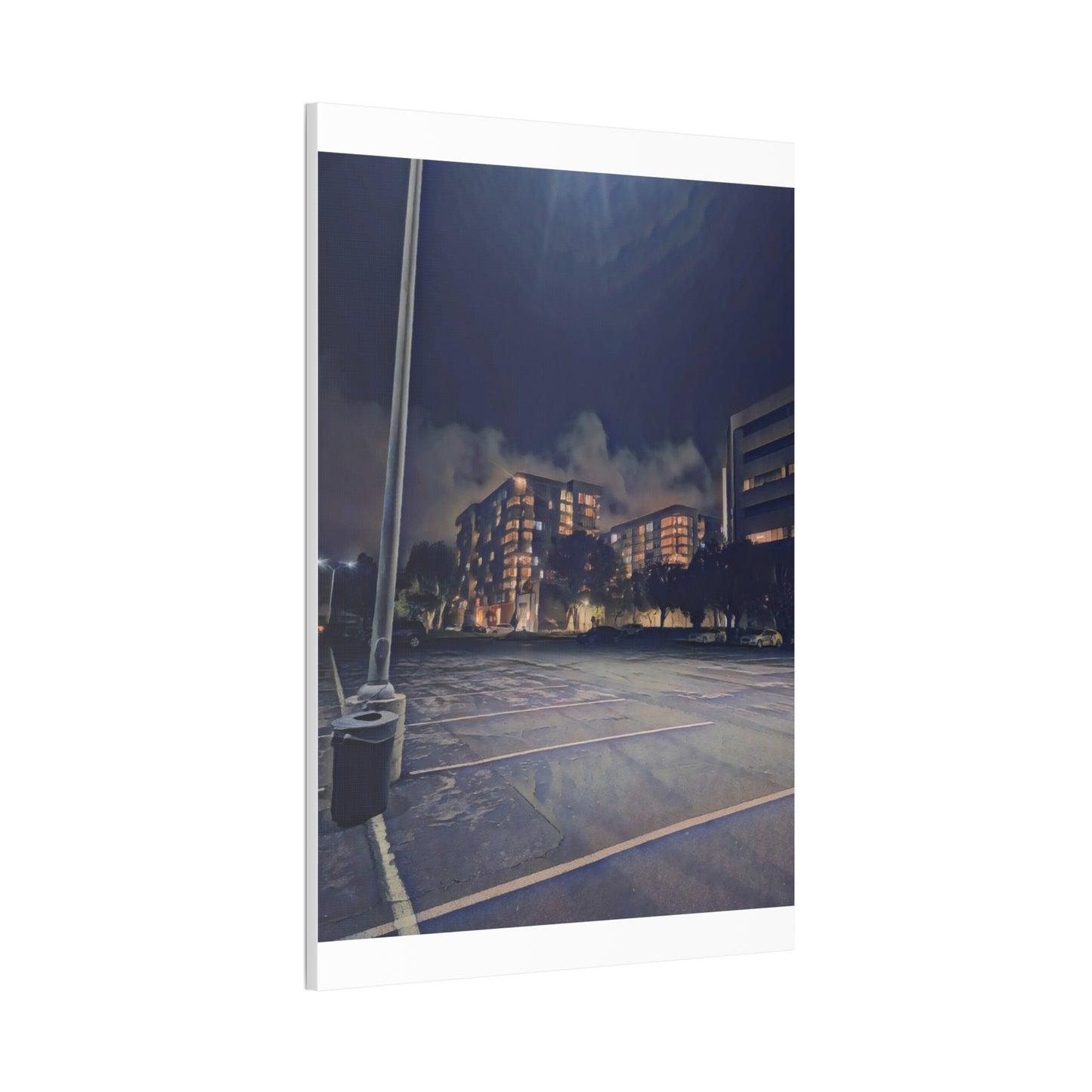 Canvas Art Print - Urban Nightscape Wall Décor
