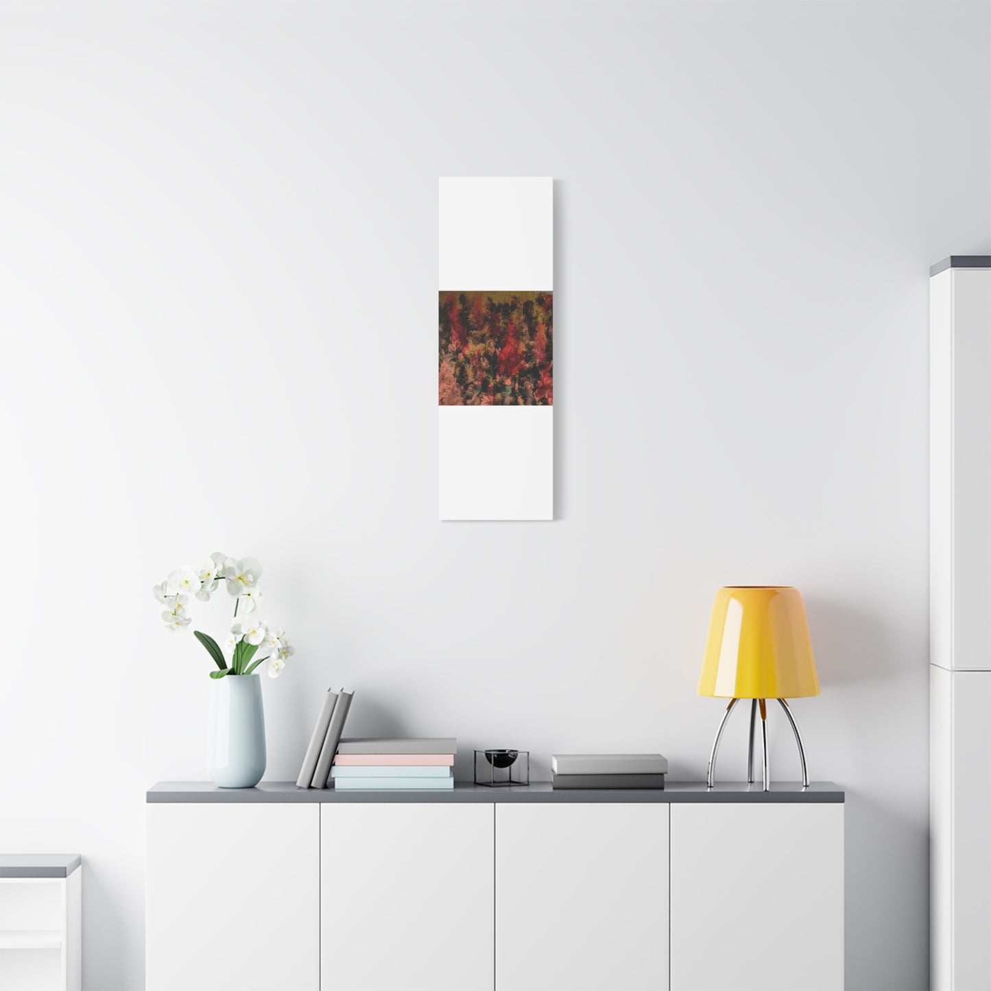 Autumn Forest Abstract Canvas