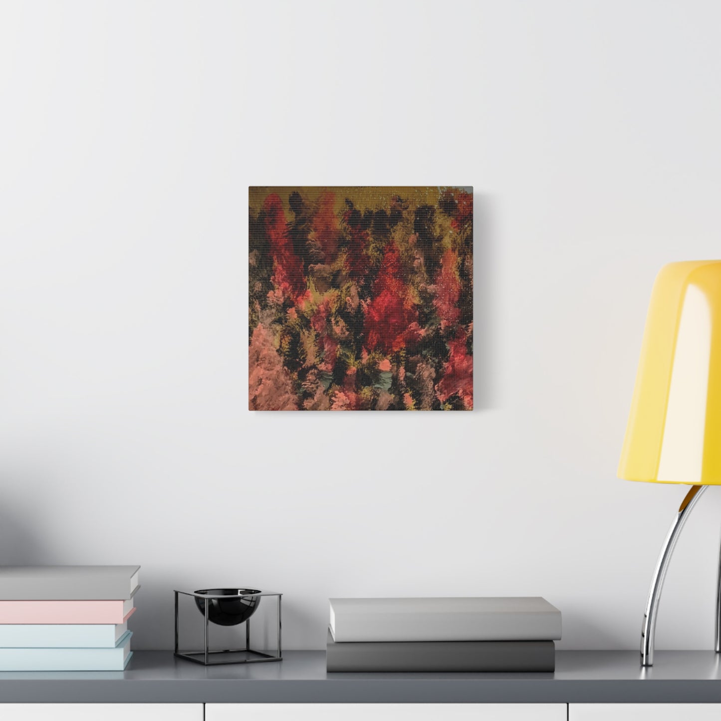Autumn Forest Abstract Canvas