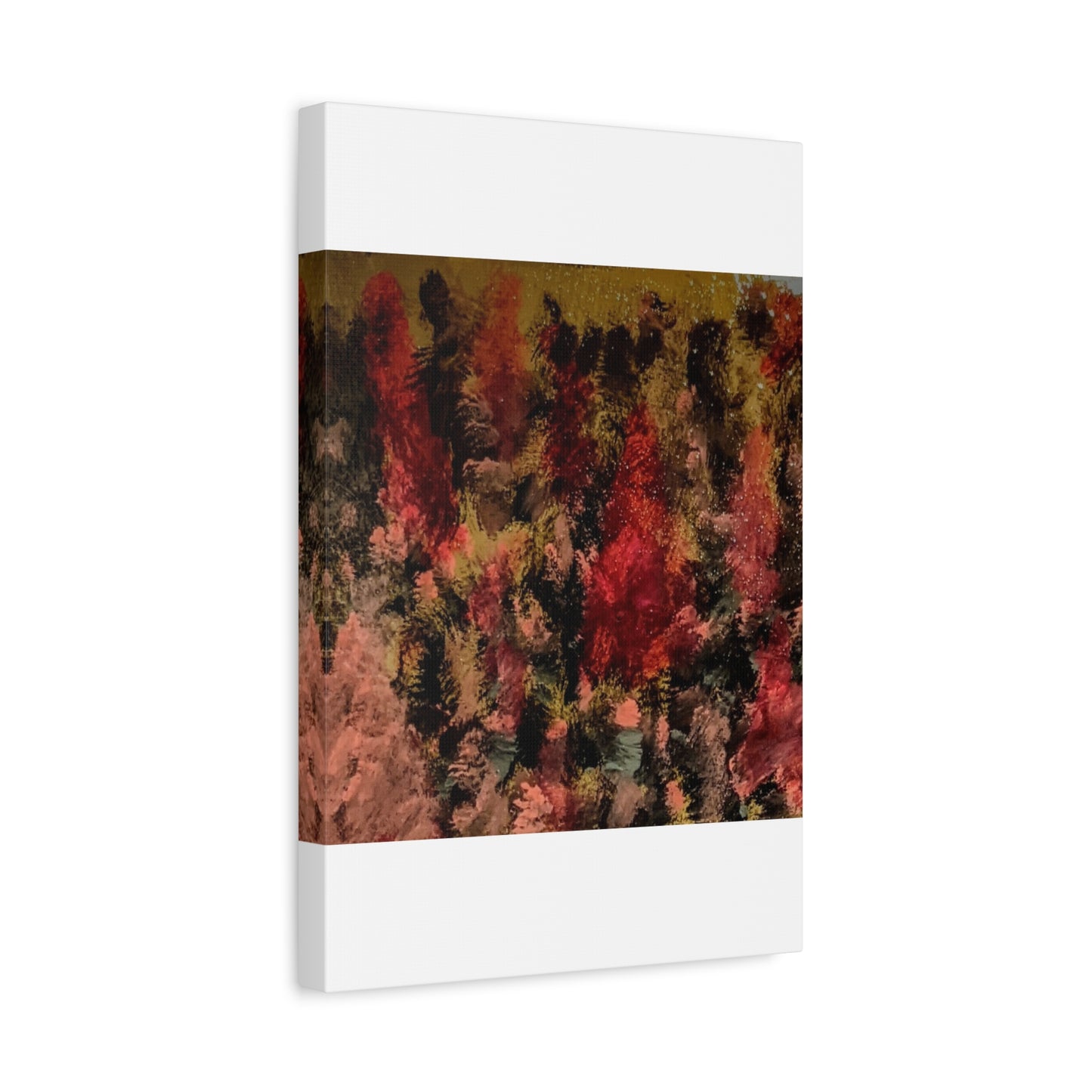 Autumn Forest Abstract Canvas