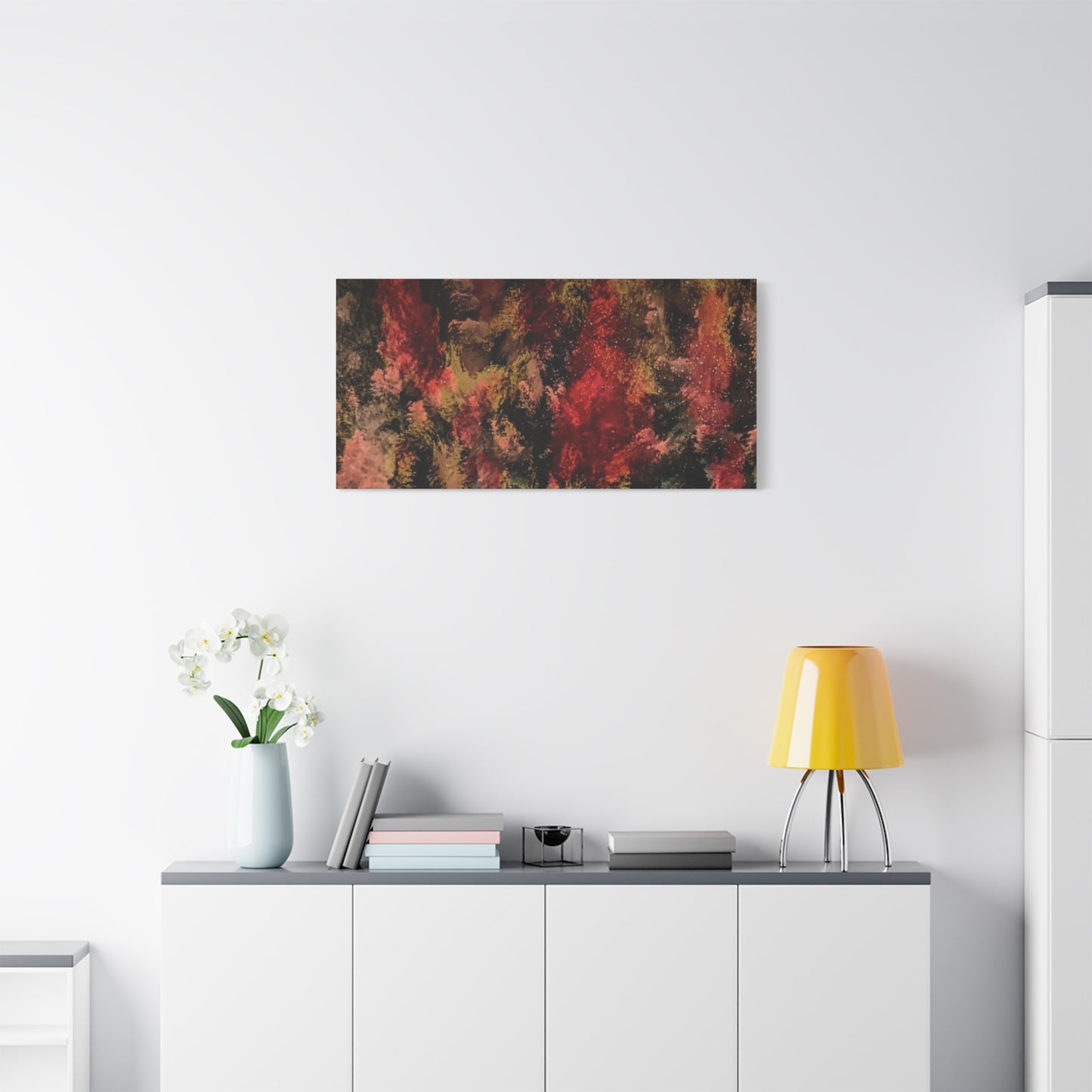 Autumn Forest Abstract Canvas