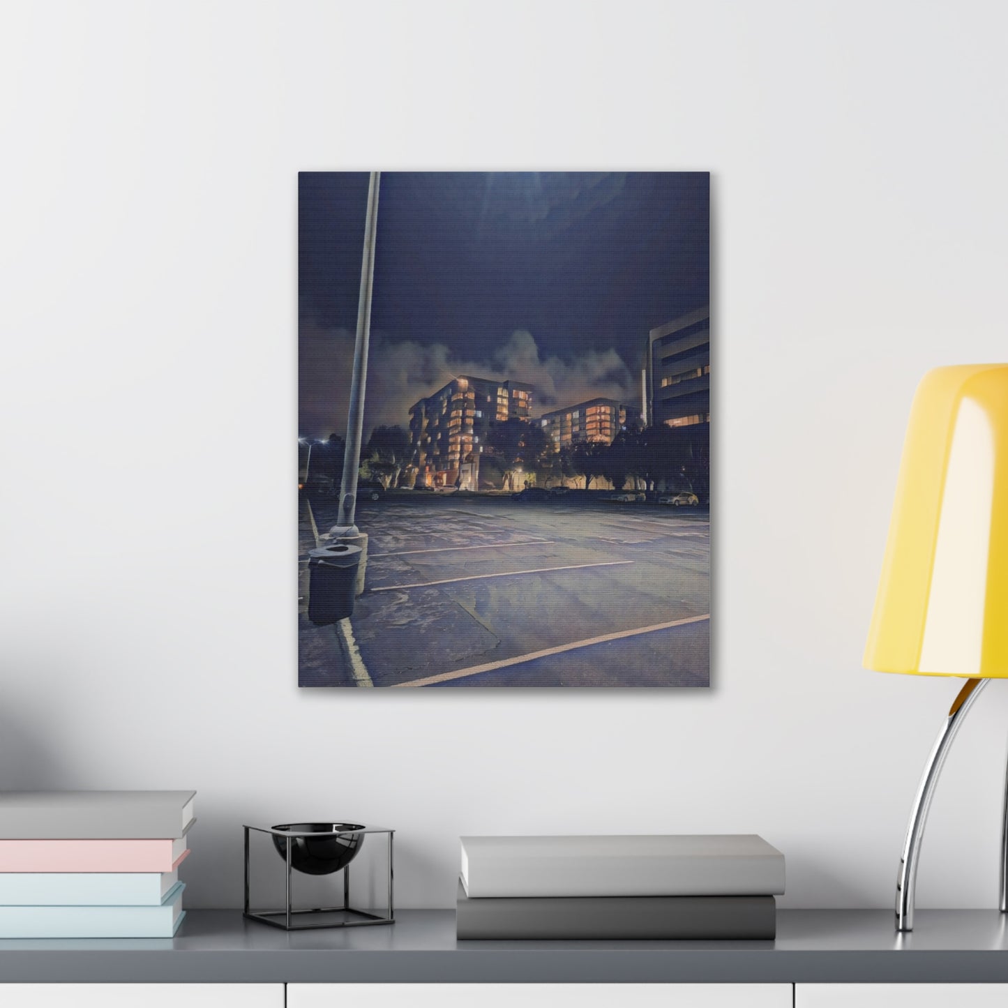 Canvas Art Print - Urban Nightscape Wall Décor