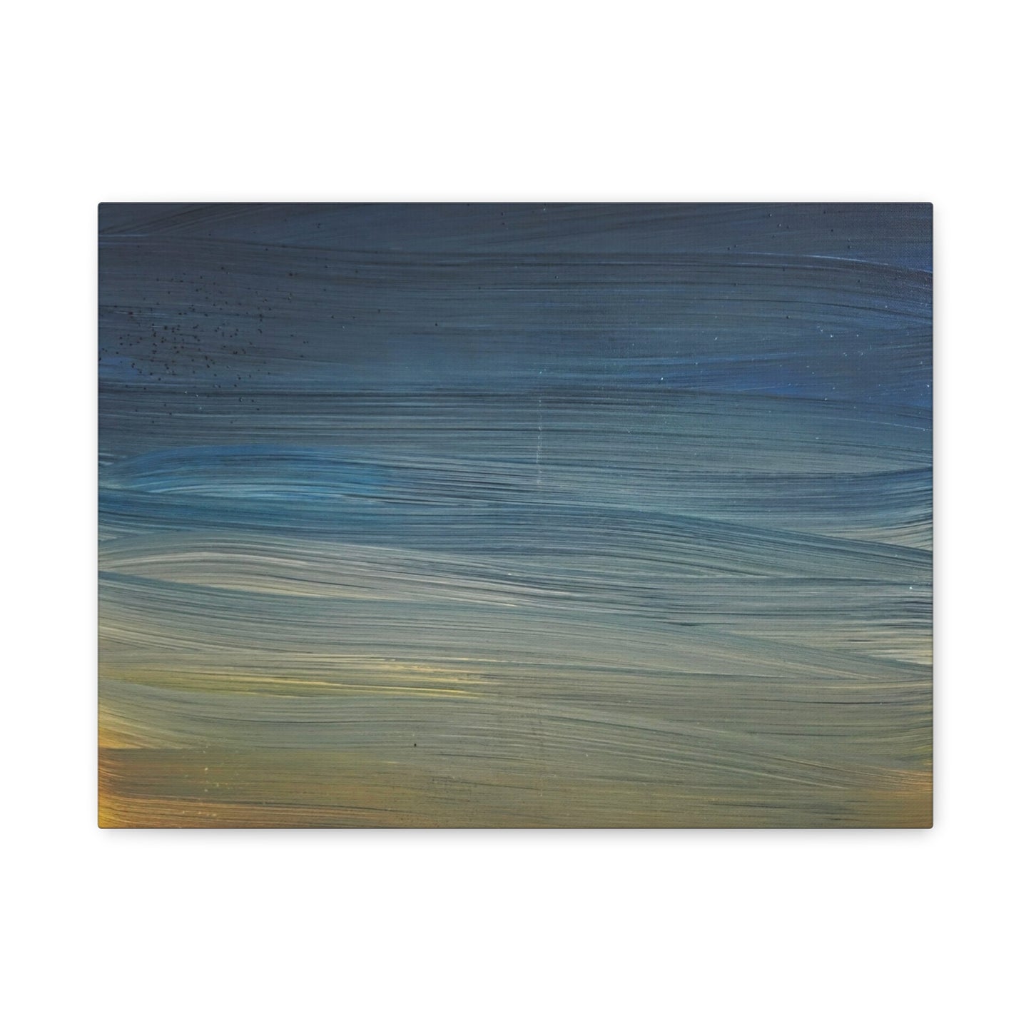 Abstract Coastal Sunset Canvas Print — Matte Stretched Wall Art