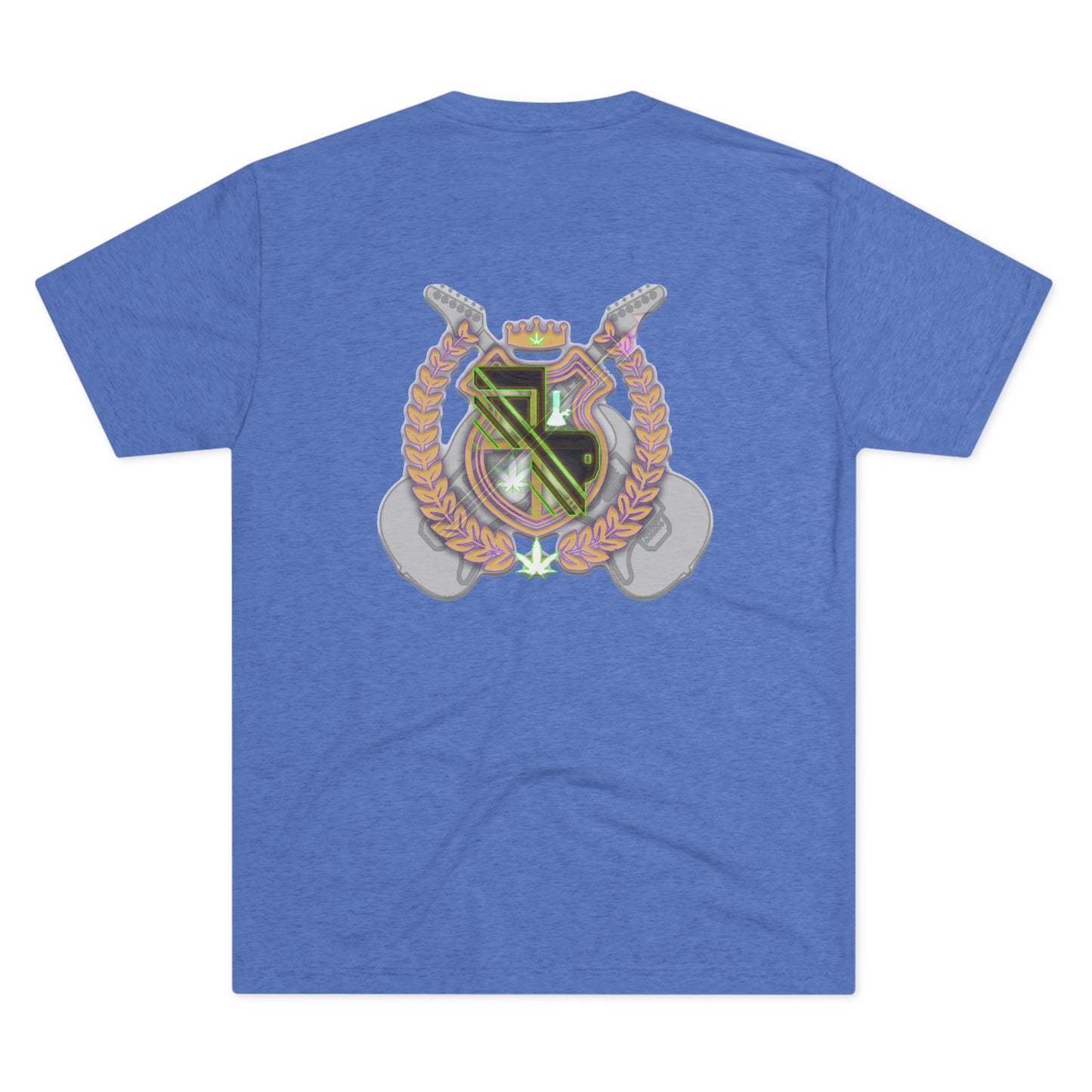 Heraldic Crest T‑Shirt — Vintage Shield Emblem Tee