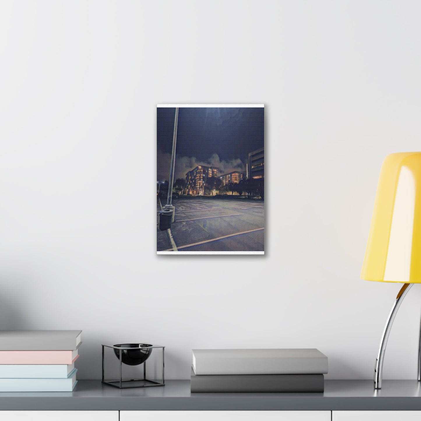 Canvas Art Print - Urban Nightscape Wall Décor