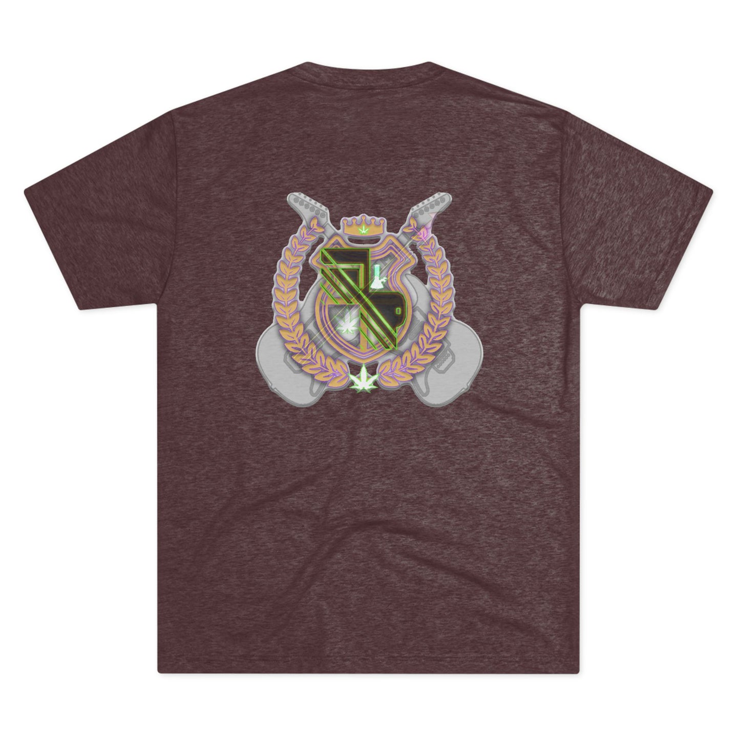 Heraldic Crest T‑Shirt — Vintage Shield Emblem Tee