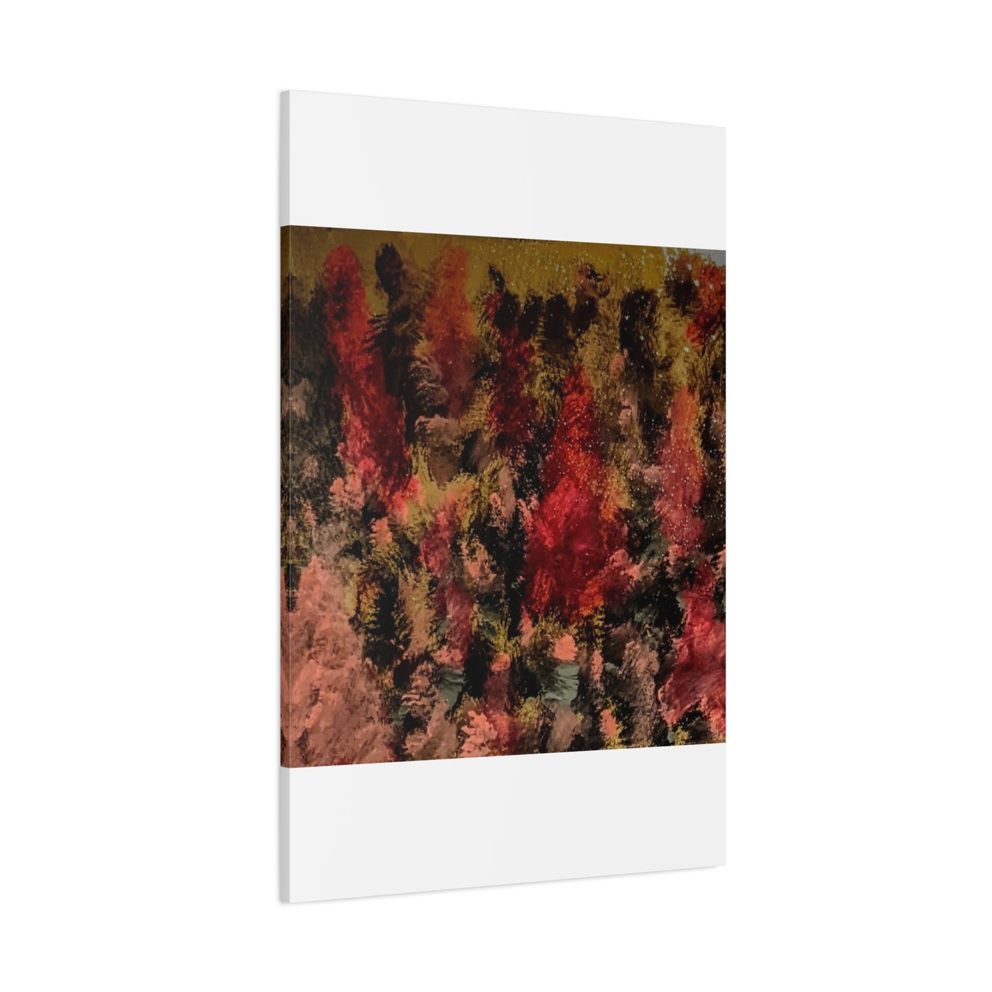 Autumn Forest Abstract Canvas