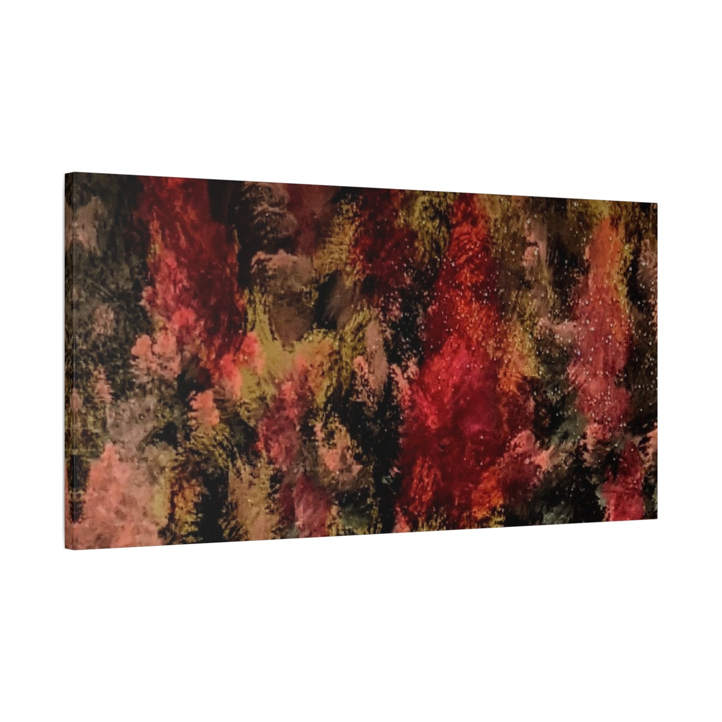 Autumn Forest Abstract Canvas