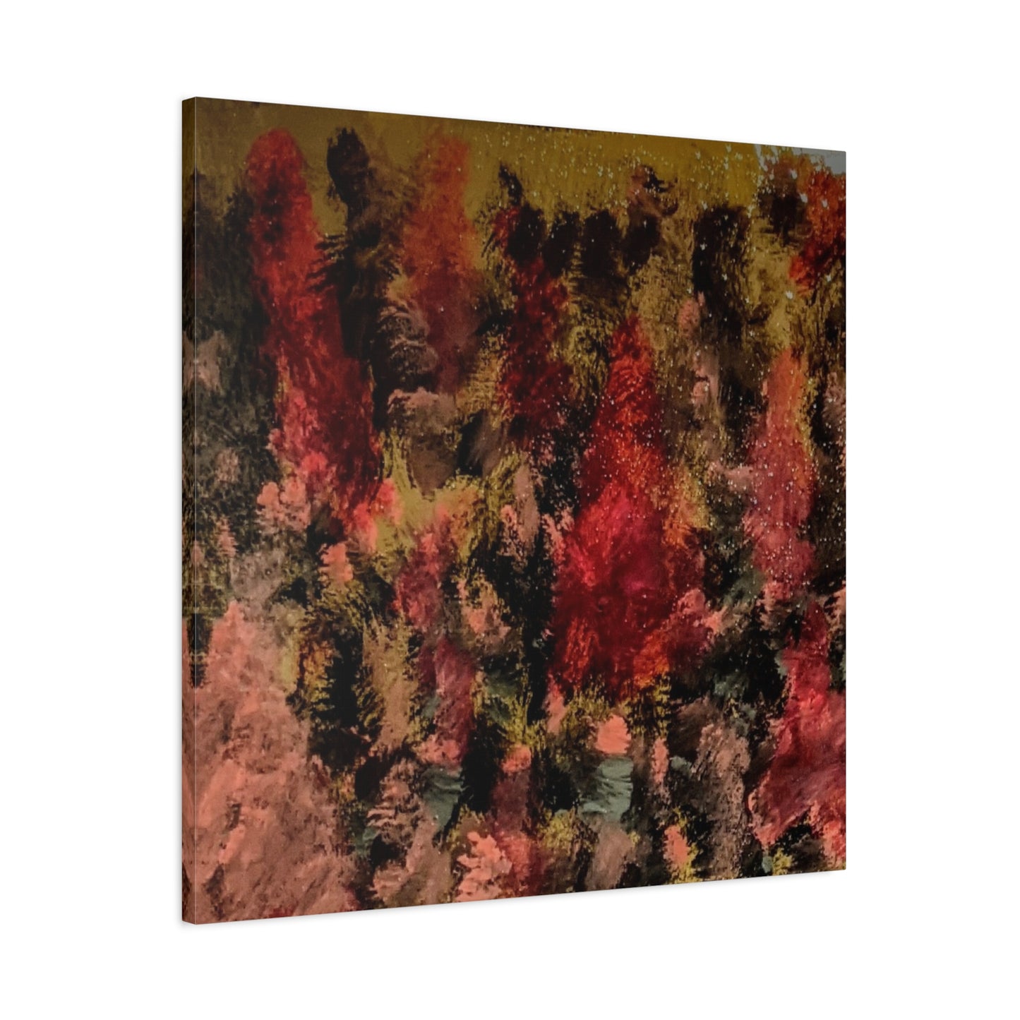 Autumn Forest Abstract Canvas