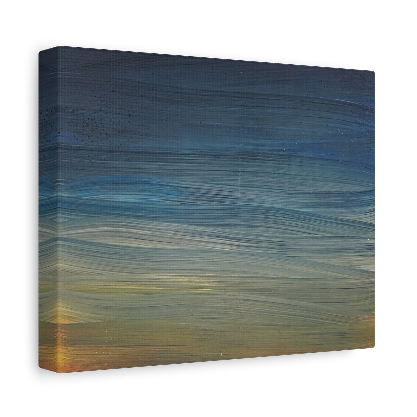 Abstract Coastal Sunset Canvas Print — Matte Stretched Wall Art