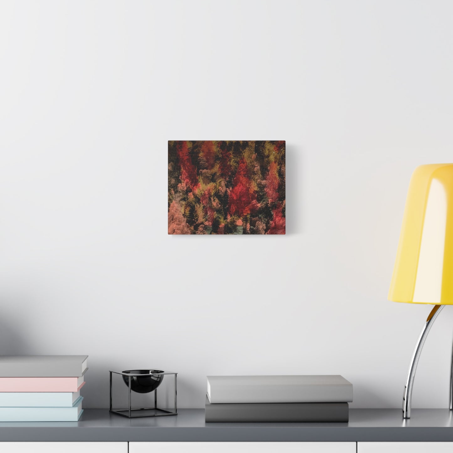 Autumn Forest Abstract Canvas