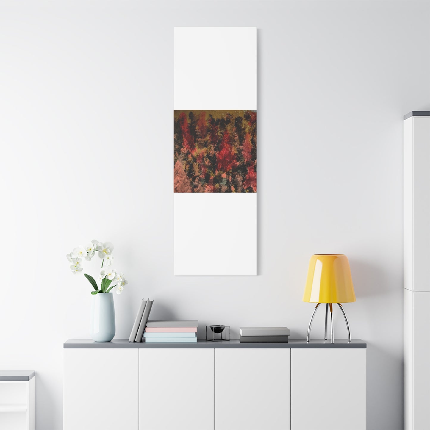Autumn Forest Abstract Canvas