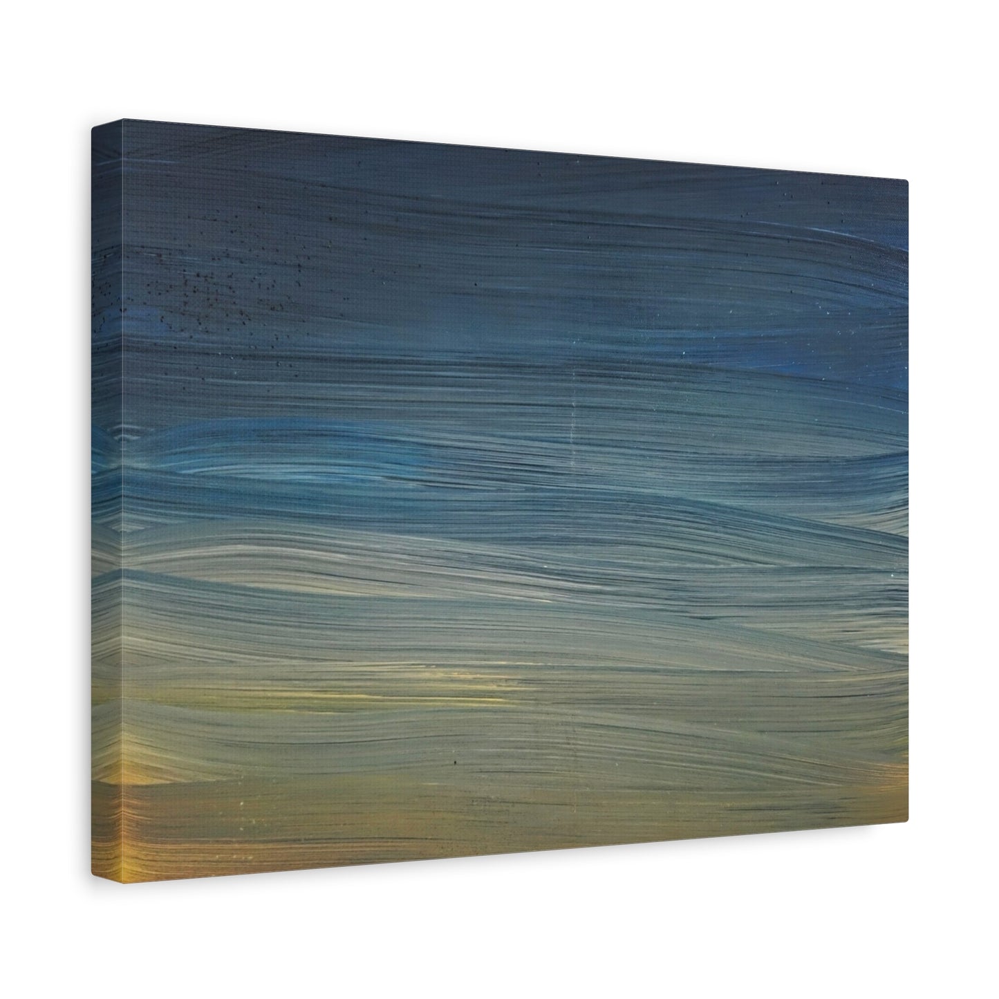 Abstract Coastal Sunset Canvas Print — Matte Stretched Wall Art