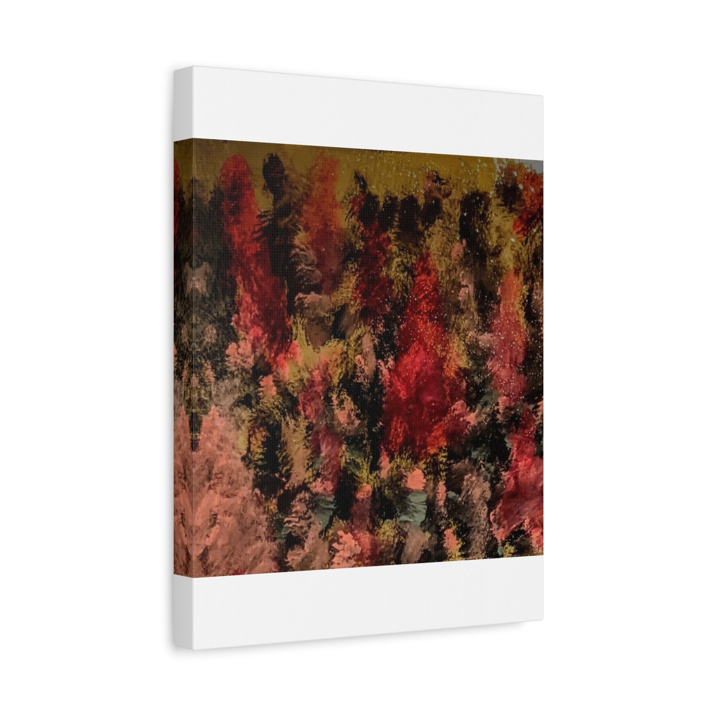 Autumn Forest Abstract Canvas