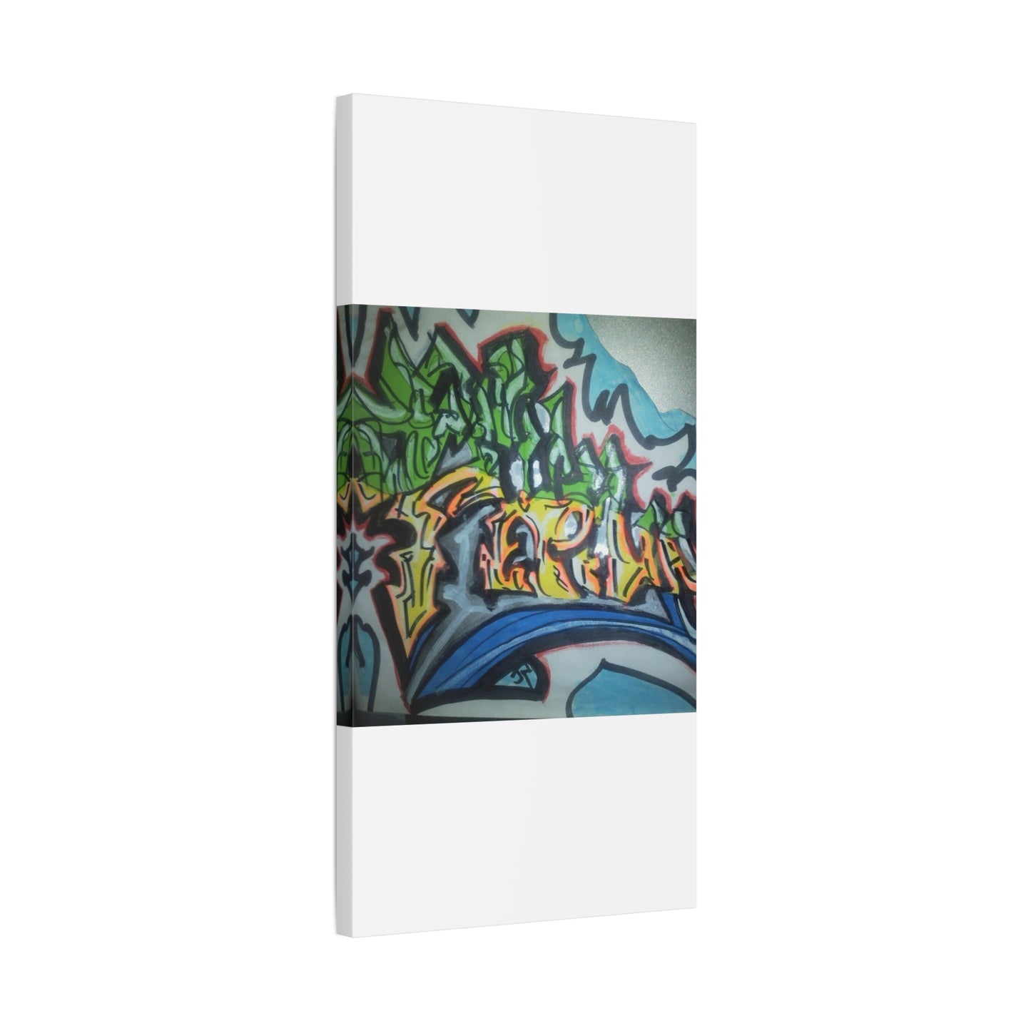 Graffiti Street Art Canvas Print — Urban Colorful Wall Decor