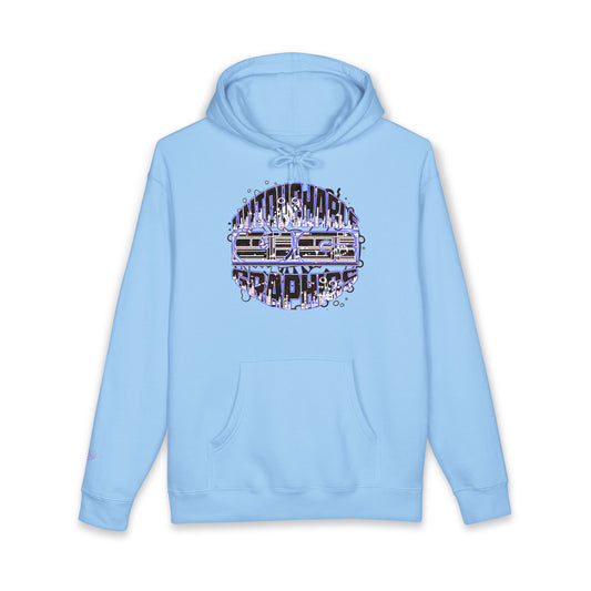 untouchable logo hooded sweatshirt