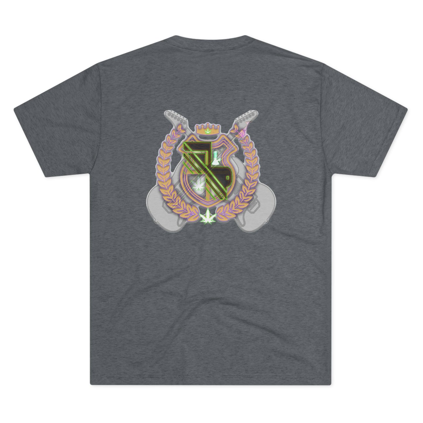 Heraldic Crest T‑Shirt — Vintage Shield Emblem Tee