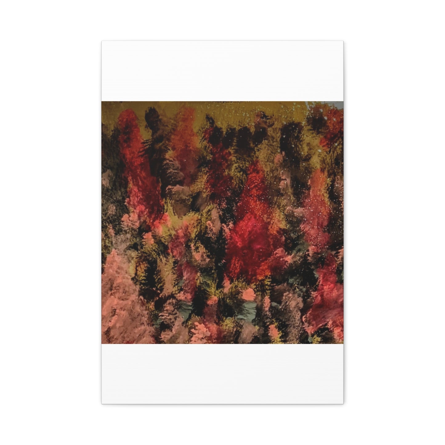 Autumn Forest Abstract Canvas