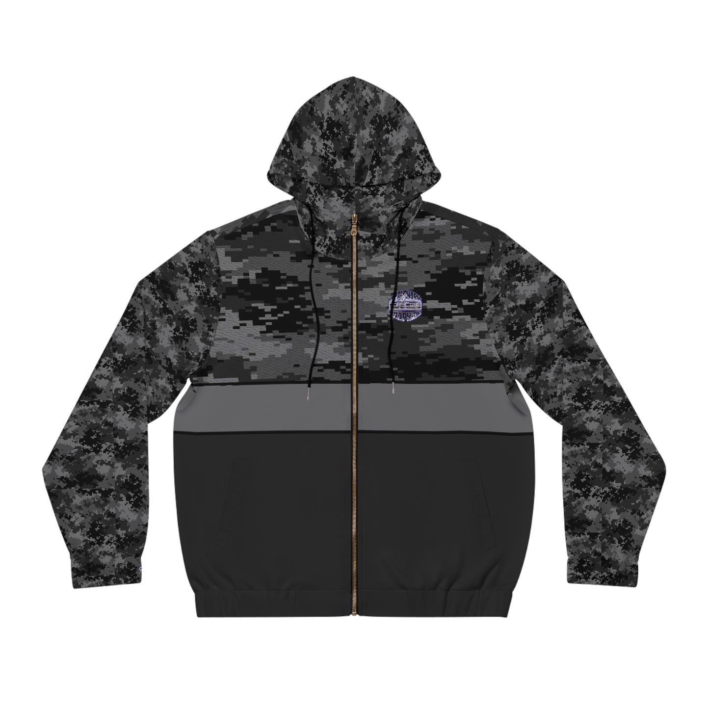 Full-Zip Hoodie dark digital camo