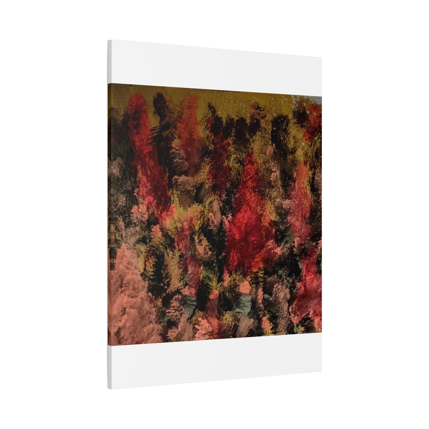 Autumn Forest Abstract Canvas