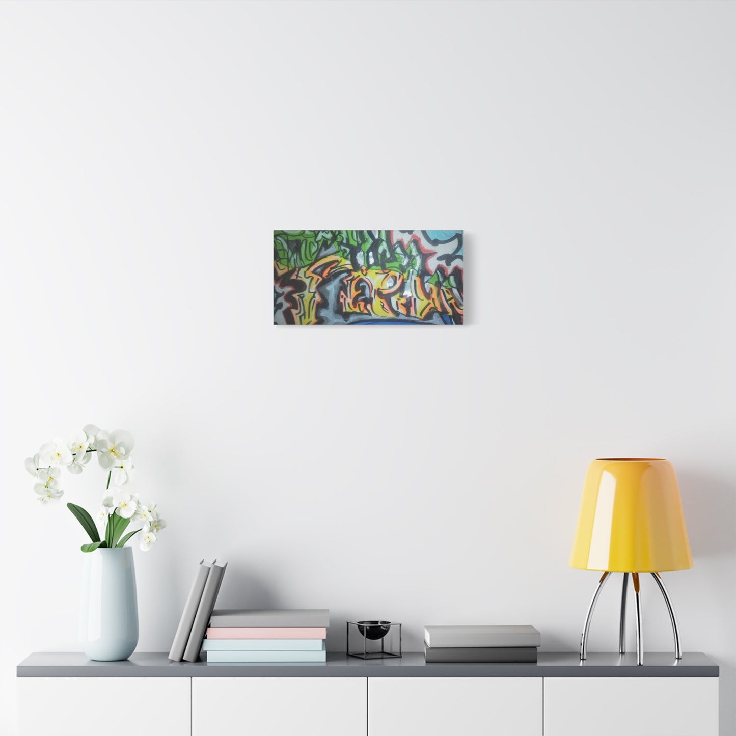 Graffiti Street Art Canvas Print — Urban Colorful Wall Decor