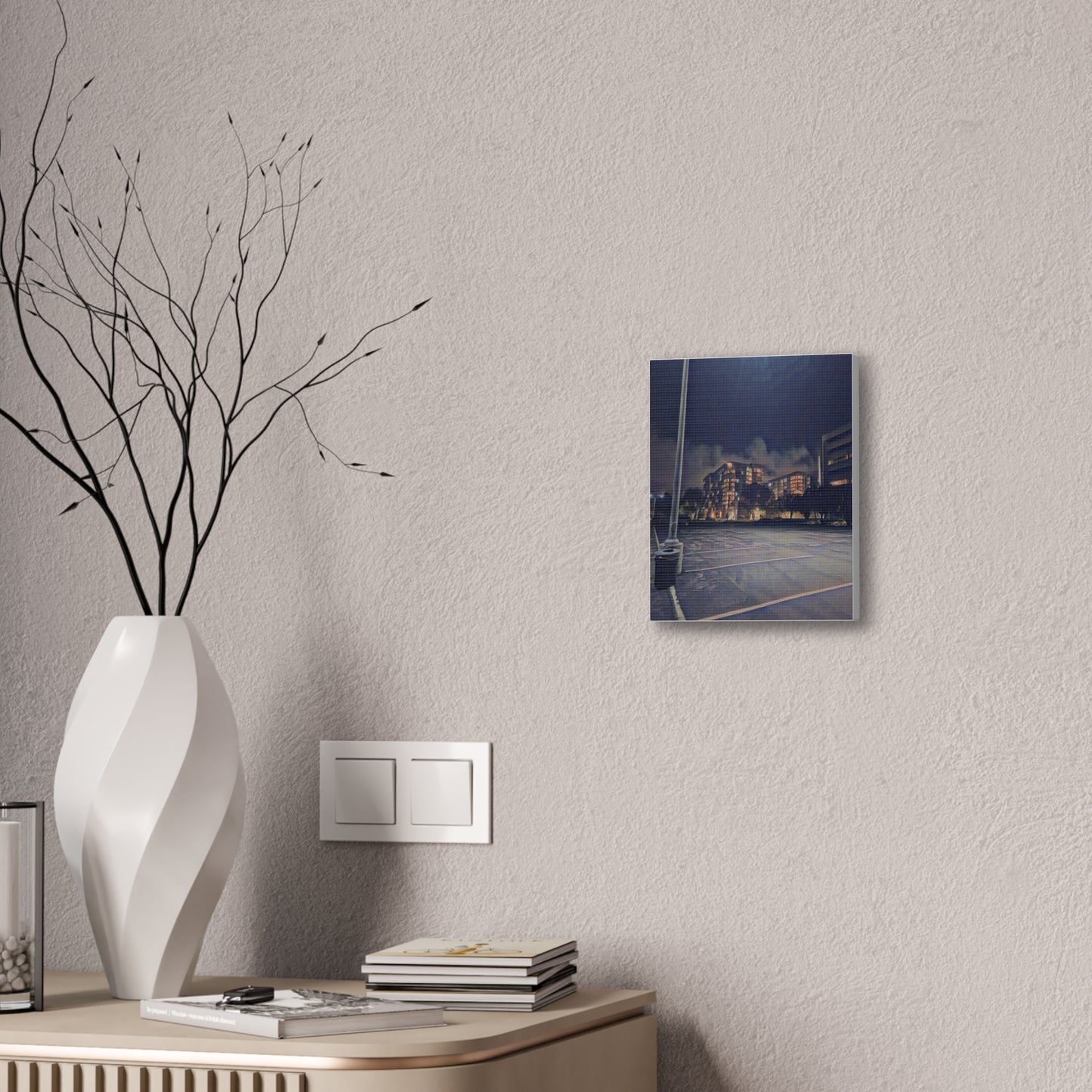 Canvas Art Print - Urban Nightscape Wall Décor