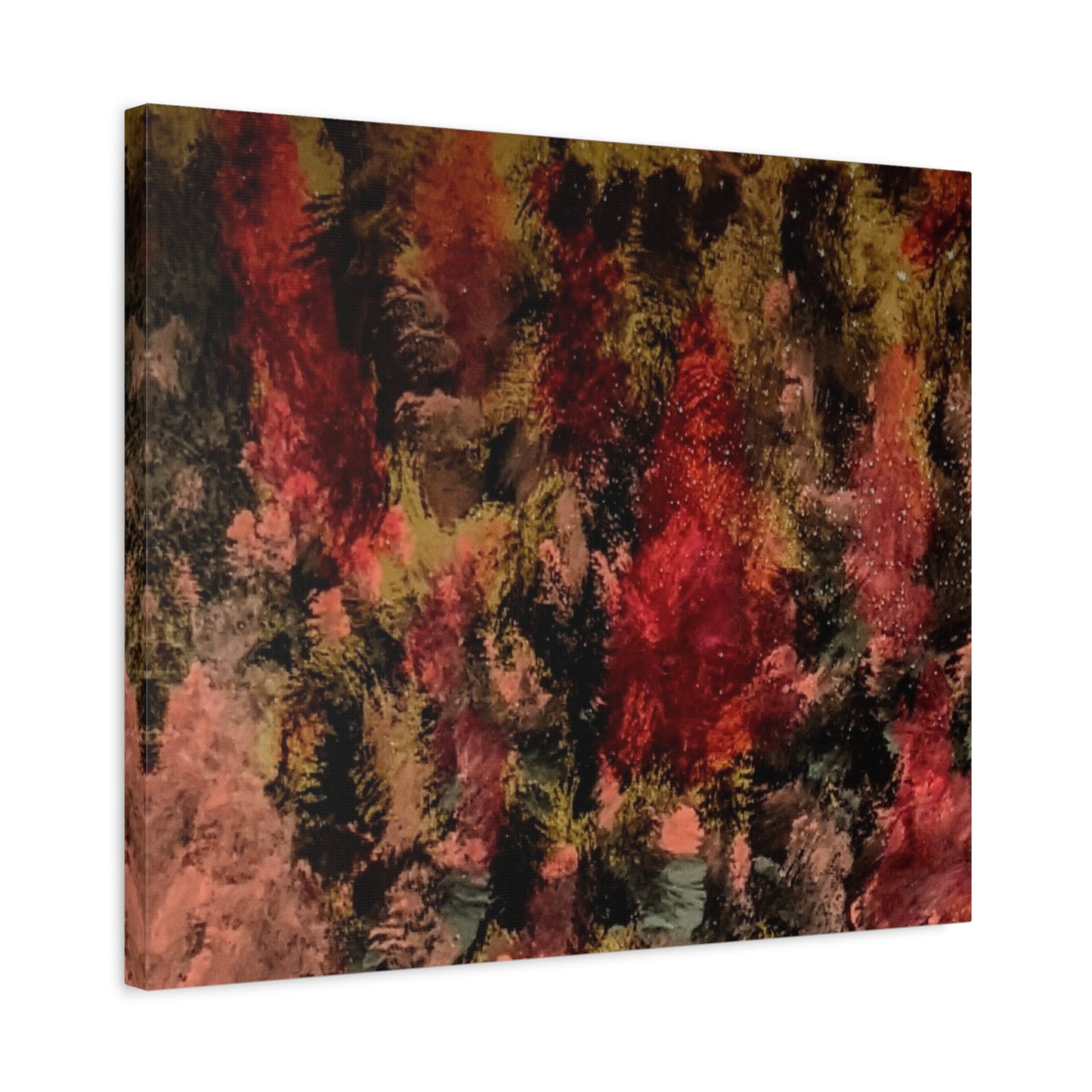 Autumn Forest Abstract Canvas