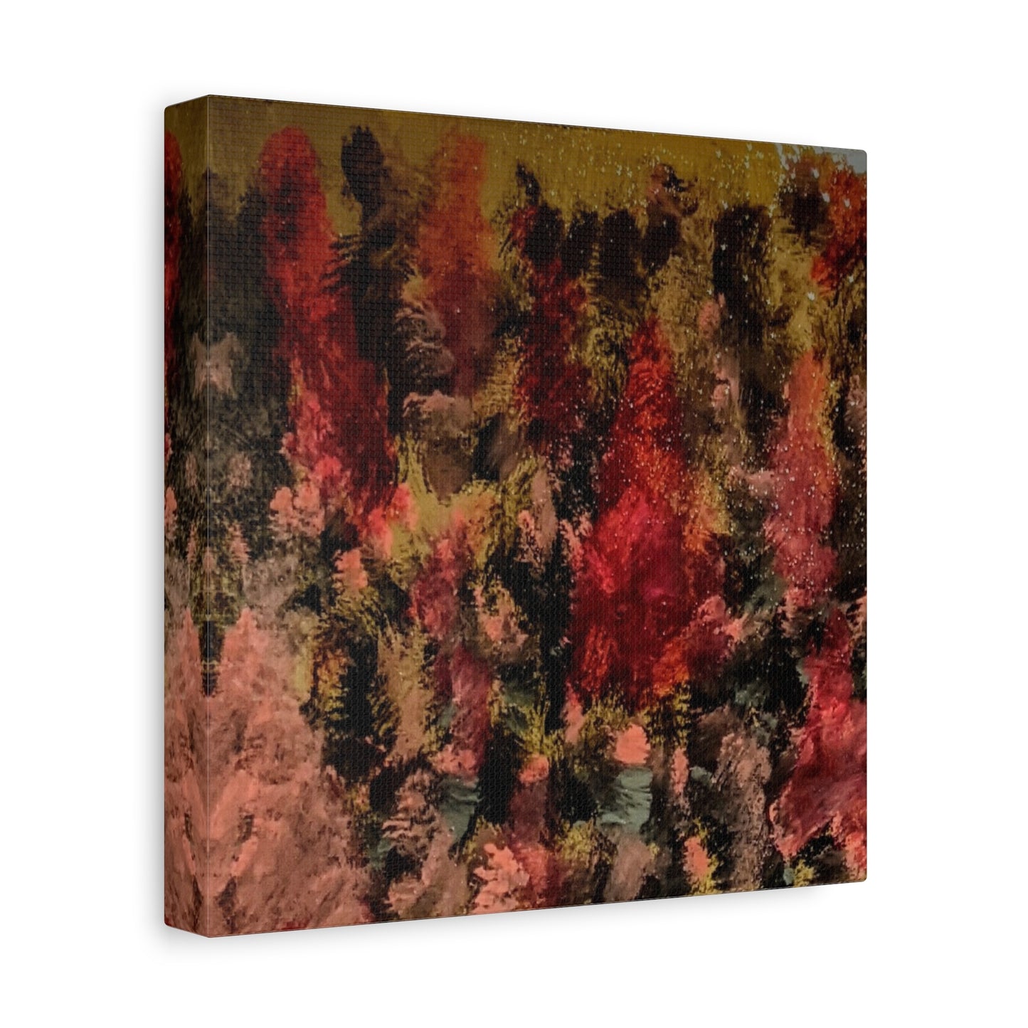 Autumn Forest Abstract Canvas