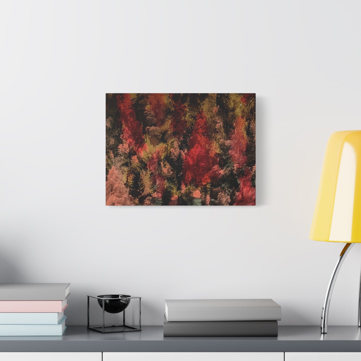 Autumn Forest Abstract Canvas