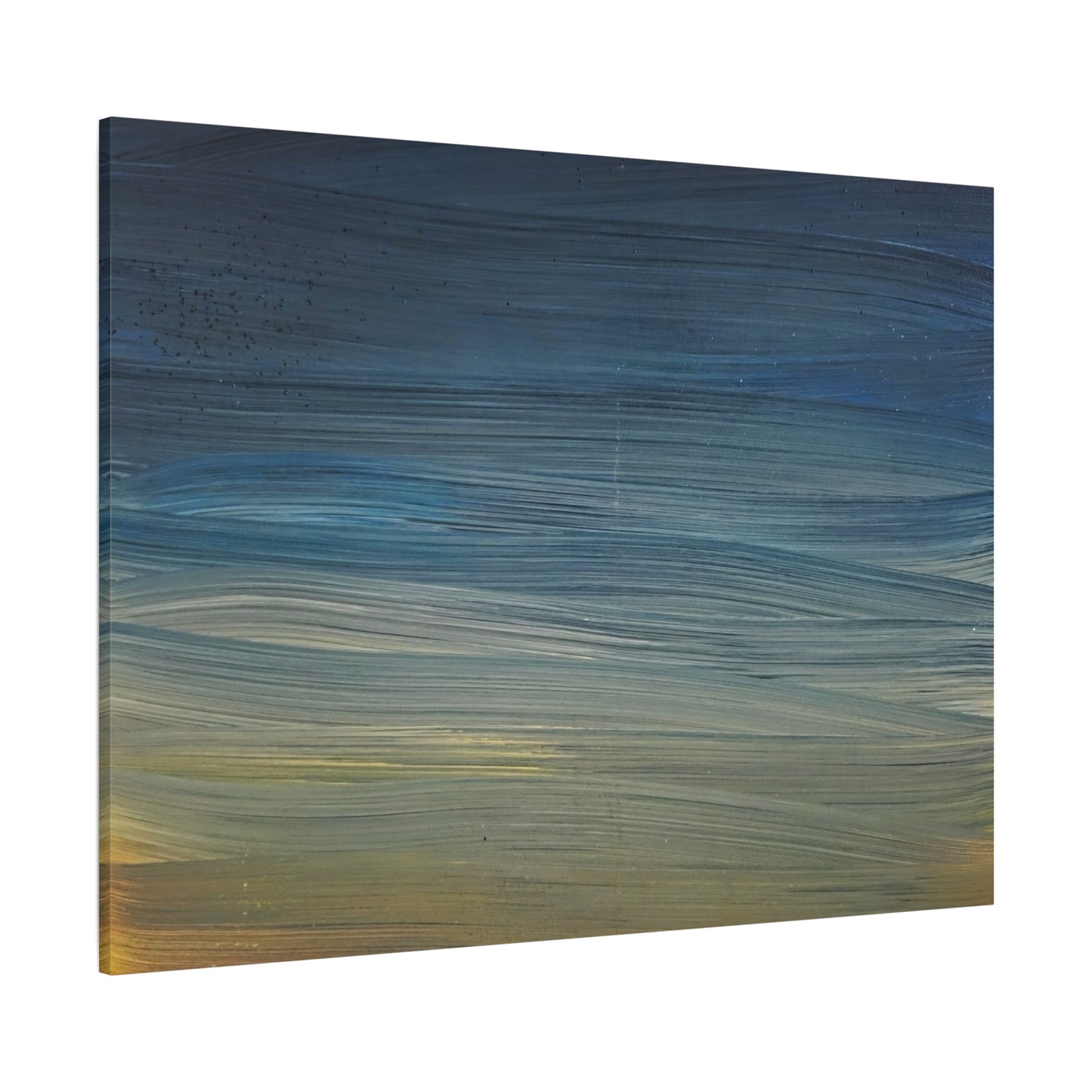 Abstract Coastal Sunset Canvas Print — Matte Stretched Wall Art