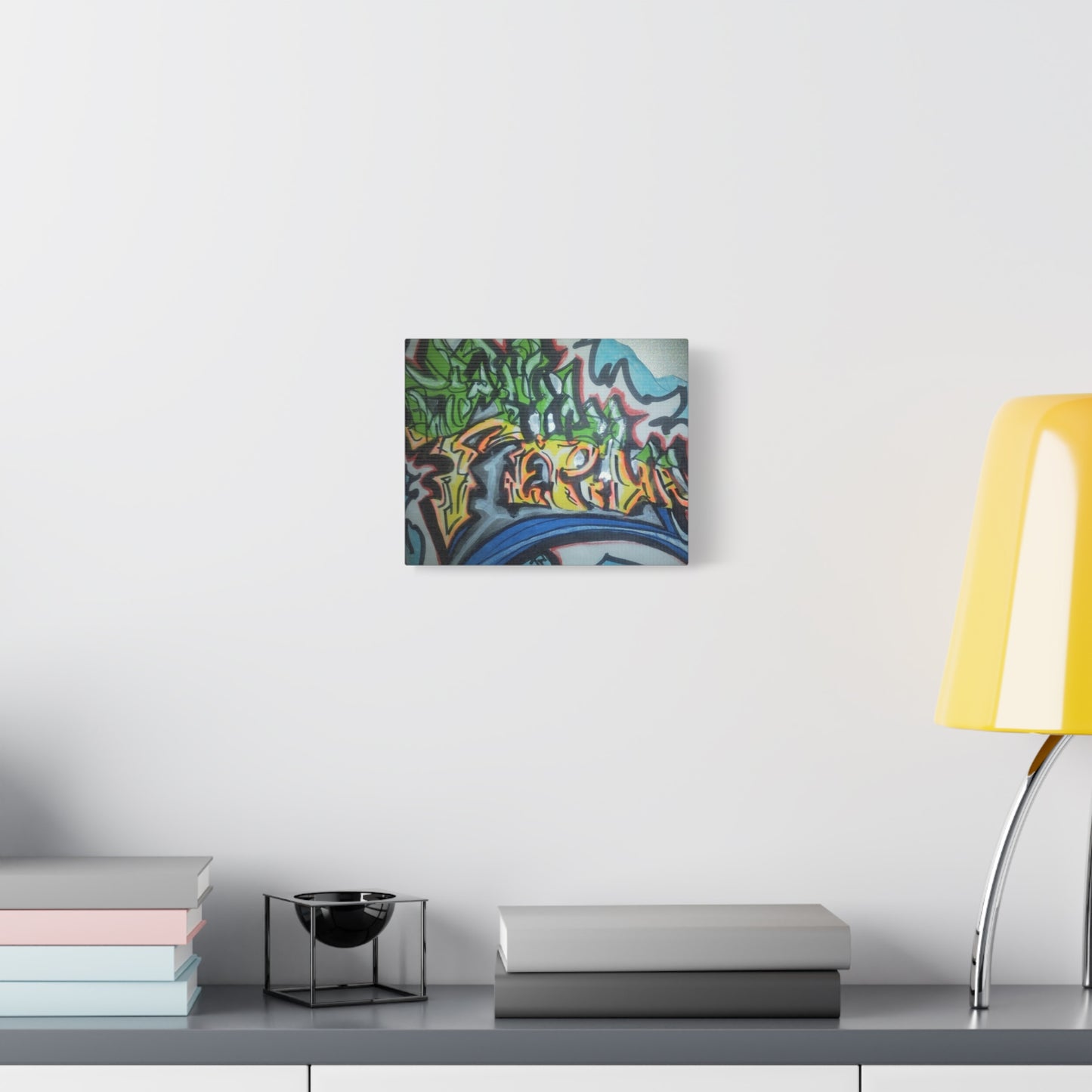 Graffiti Street Art Canvas Print — Urban Colorful Wall Decor