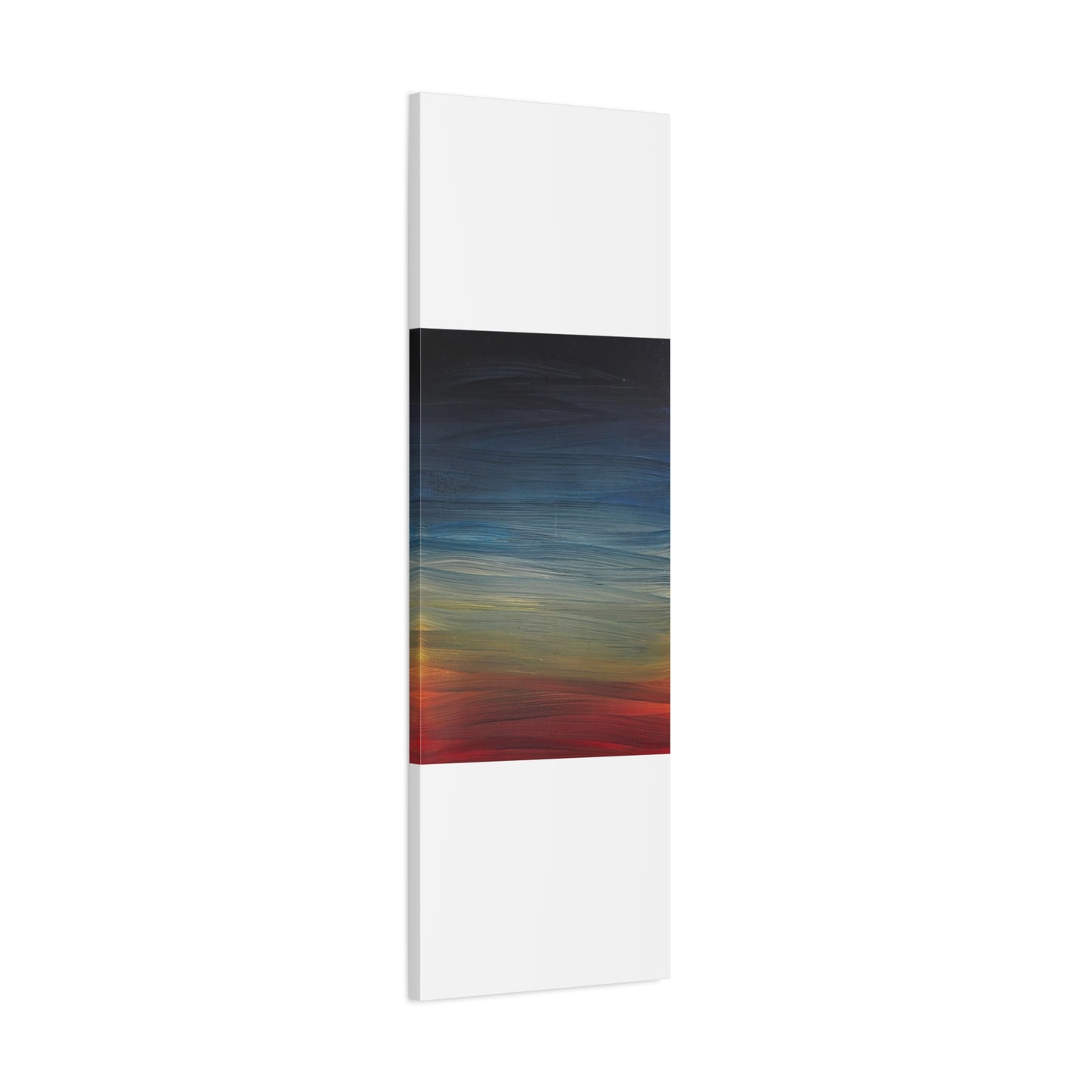 Abstract Coastal Sunset Canvas Print — Matte Stretched Wall Art