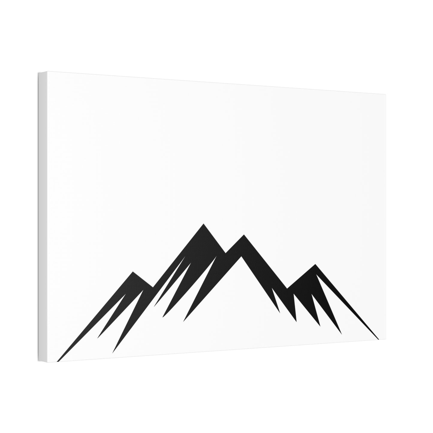 mountains004 - Minimalist Mountain Canvas Art