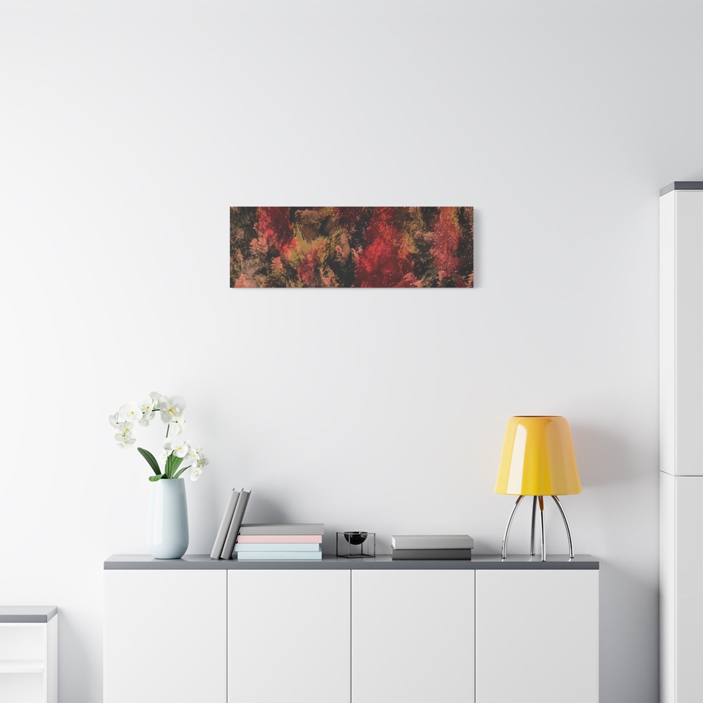 Autumn Forest Abstract Canvas